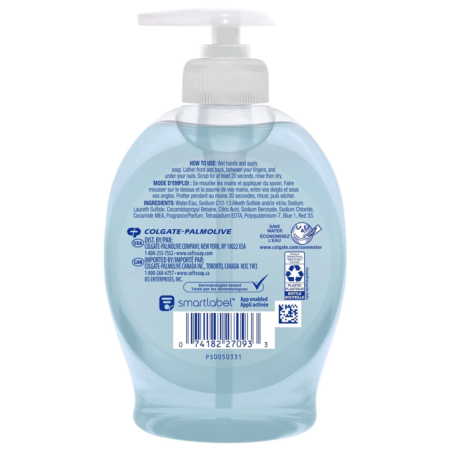 Liquid Hand Soap, Fresh Breeze - 7.5 Fl Oz (Pack of 6)