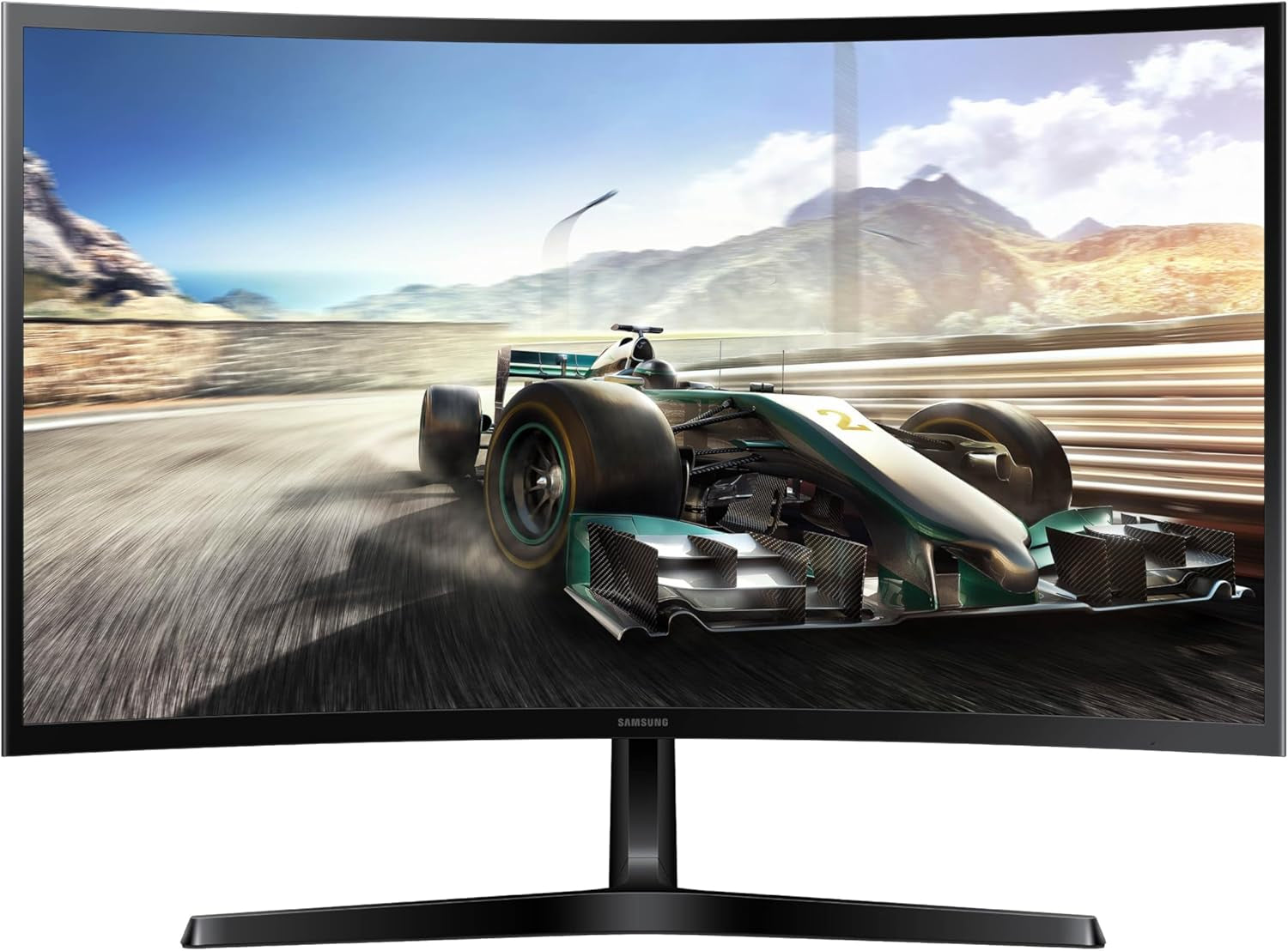 27" Essential S3 (S36GD) Series FHD 1800R Curved Computer Monitor, 100Hz, Game Mode, Advanced Eye Comfort, HDMI and D-Sub Ports, LS27D366GANXZA, 2024