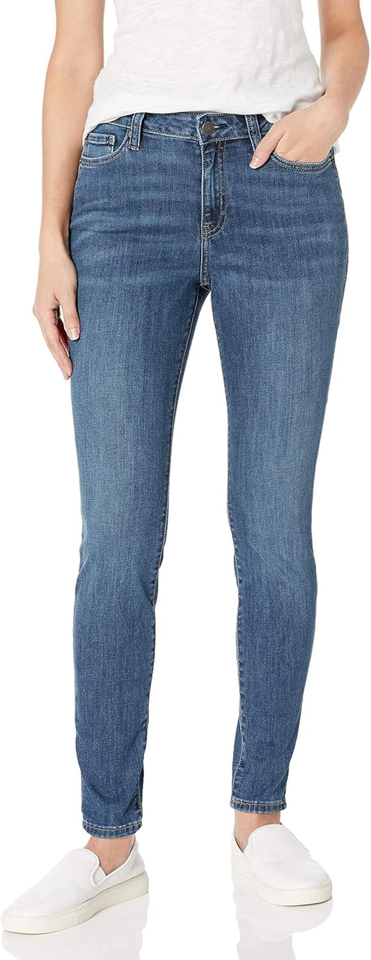 Women'S Mid-Rise Stretchy Skinny Jean