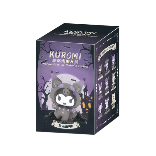 New Sanrio Blind Box Kawaii Kuromi Figures Toys Poker Kingdom Spade Series Dolls Desktop Ornaments for Girls Christmas Gifts