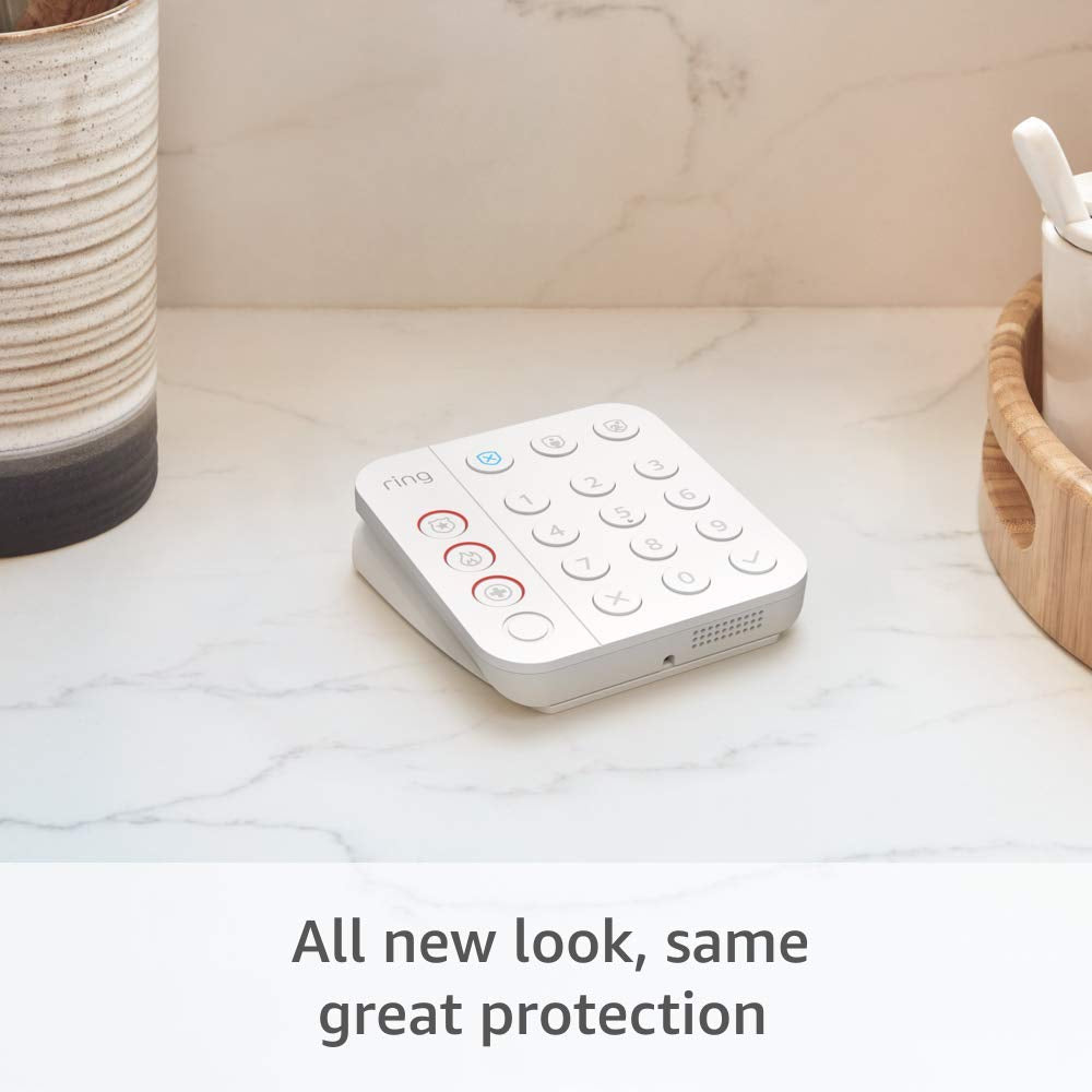 Alarm 14-Piece Kit – Wireless Smart Home Security System | Expandable | Easy Setup | Mobile App Control | 24/7 Professional Monito | Alexa Compatible