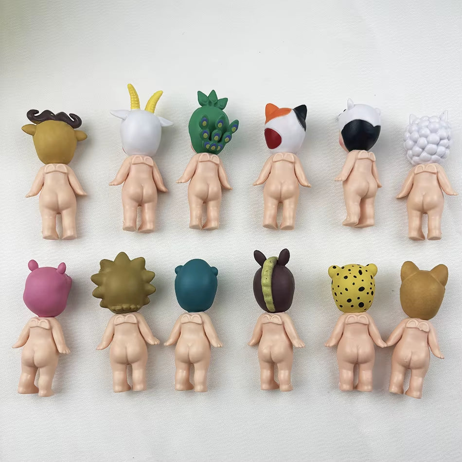 Sones and Angel Hippers Blind Box Mystery Box Series Dreaming Mini Anime Figure Ornaments Dolls Children Christmas Birthday Gift