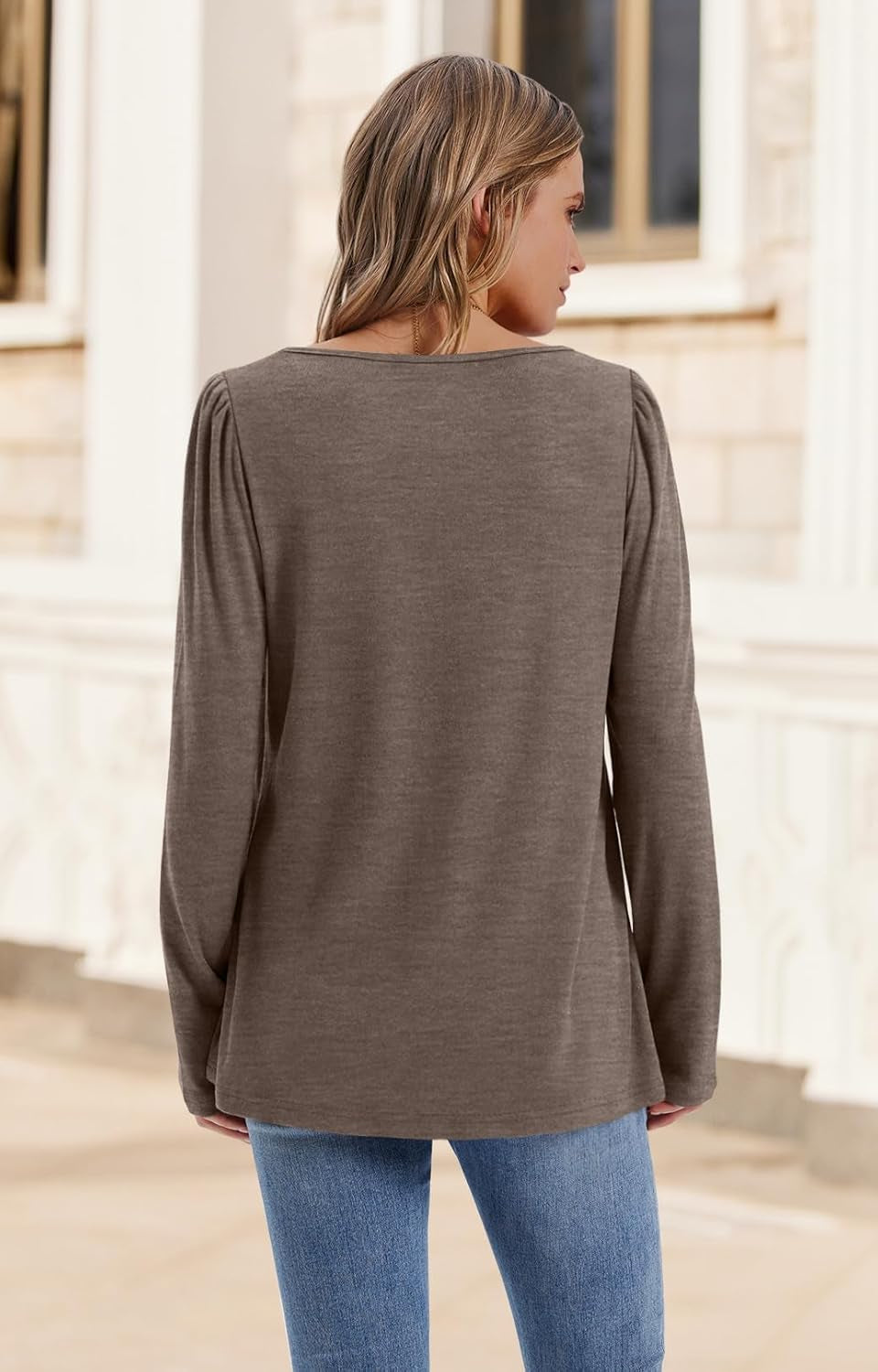 Boho Tops for Women Long Sleeve Shirts plus Size Early Fall Fashion Womens Blouses Dressy Casual Outfits M-4Xl