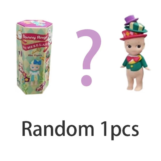 Sonny Angel in Wonderland Series Blind Box Cute Anime Figure Collectible Toy Doll Home Decor Gift for Kids Girls Birthday Party