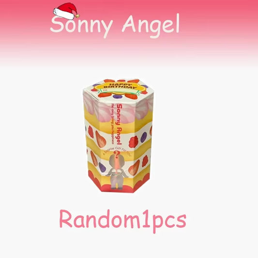 Cute S Angel Hippers Blind Box Birthday Cake Gift Series Doll Models Mini Anime Characters Gifts Room Christmas Gift
