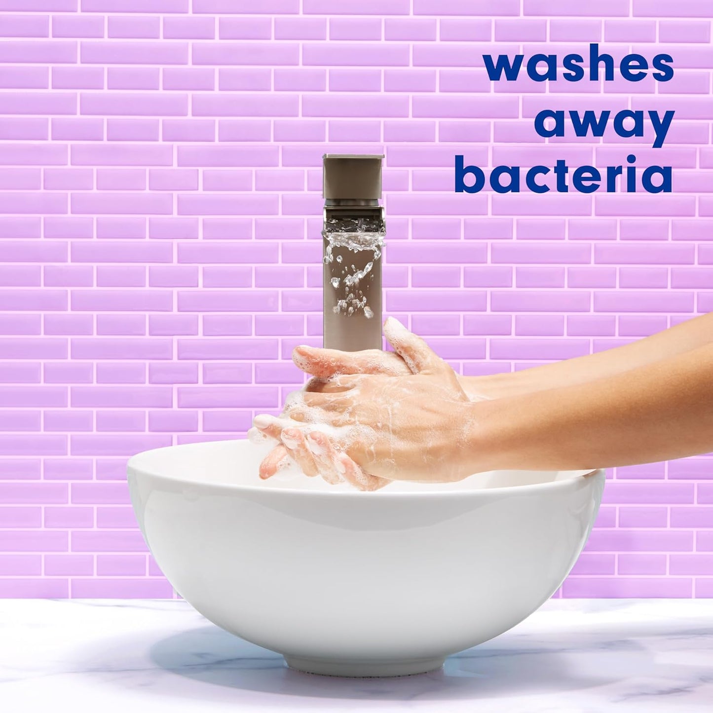 Antibacterial Liquid Hand Soap Refill, White Tea & Berry Scented Hand Soap, 50 Ounce(Packaging May Vary)