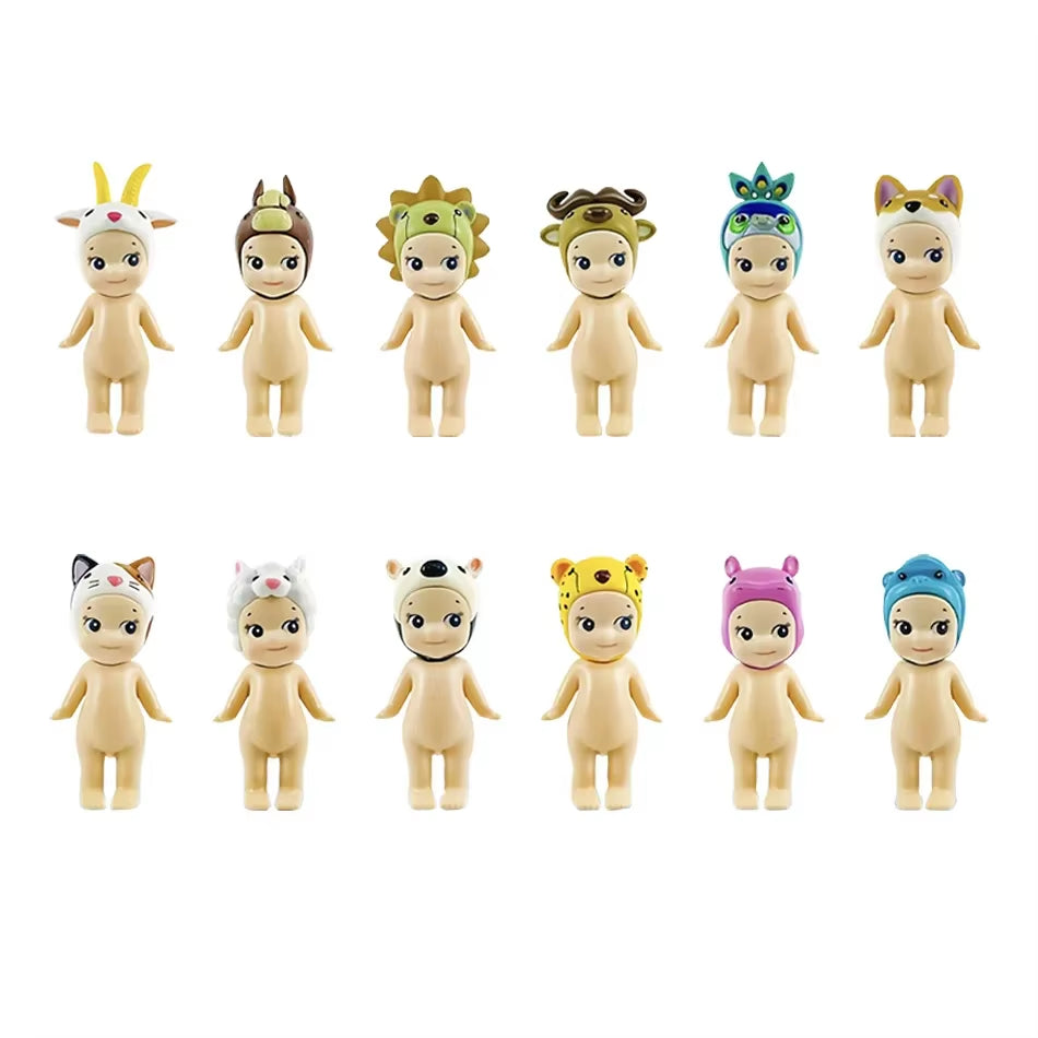 Sones and Angel Hippers Blind Box Mystery Box Series Dreaming Mini Anime Figure Ornaments Dolls Children Christmas Birthday Gift