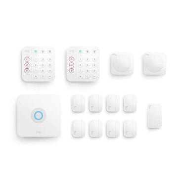 Alarm 14-Piece Kit – Wireless Smart Home Security System | Expandable | Easy Setup | Mobile App Control | 24/7 Professional Monito | Alexa Compatible