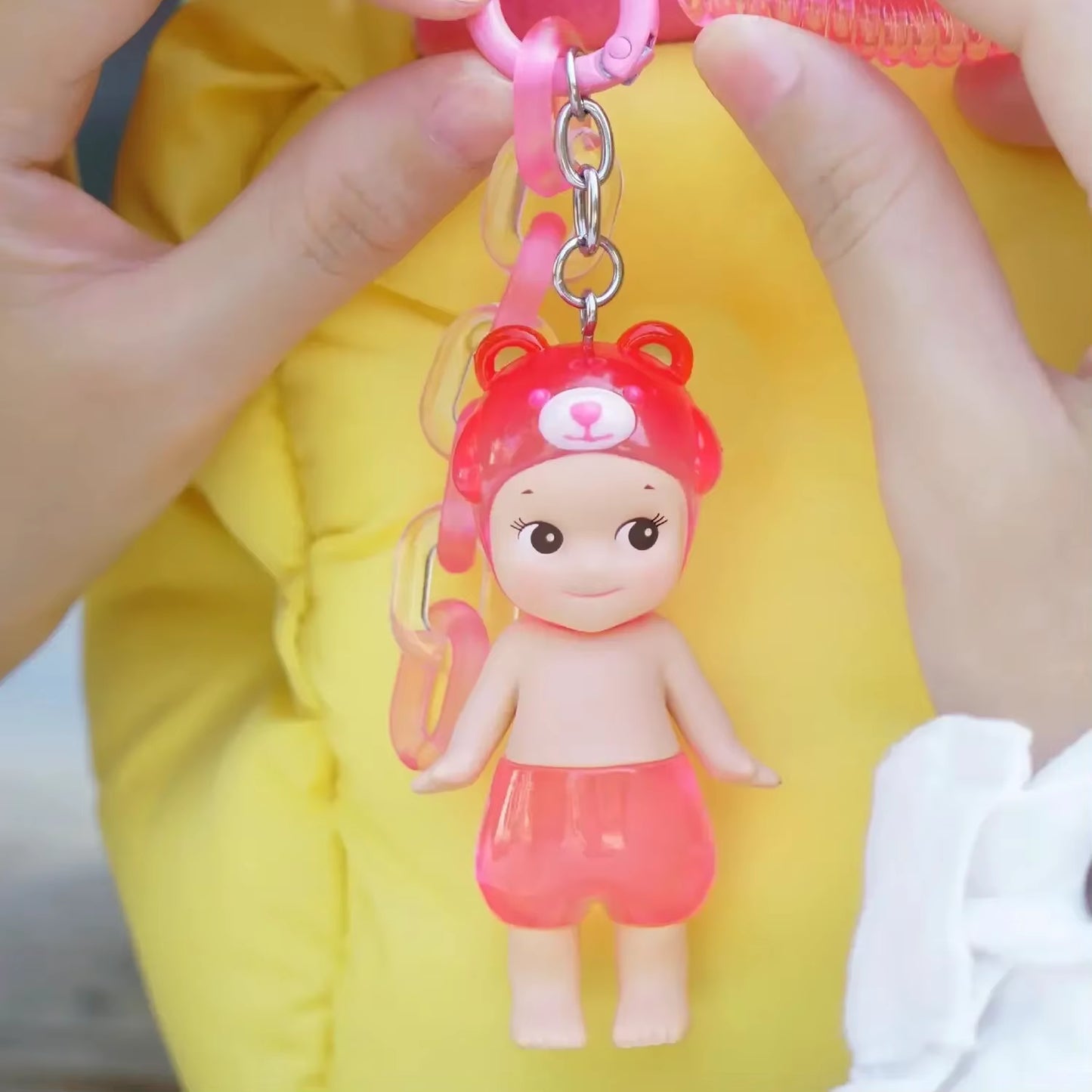 2025 NEW HOT Candy House Keychain Angel Puppy Sky Series Makes Sunny Doll Blind Box Backpack Doll Pendant Toys Surprise Box