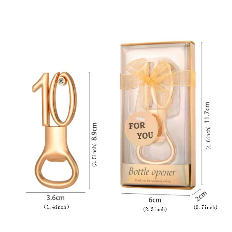 20Pcs/Lot Party Favors Wedding Souviors Wine Opener Alloy with Exquisite Gift Box for Guest Giveaways
