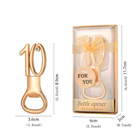 20Pcs/Lot Party Favors Wedding Souviors Wine Opener Alloy with Exquisite Gift Box for Guest Giveaways