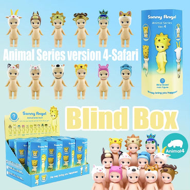 Sones and Angel Hippers Blind Box Mystery Box Series Dreaming Mini Anime Figure Ornaments Dolls Children Christmas Birthday Gift