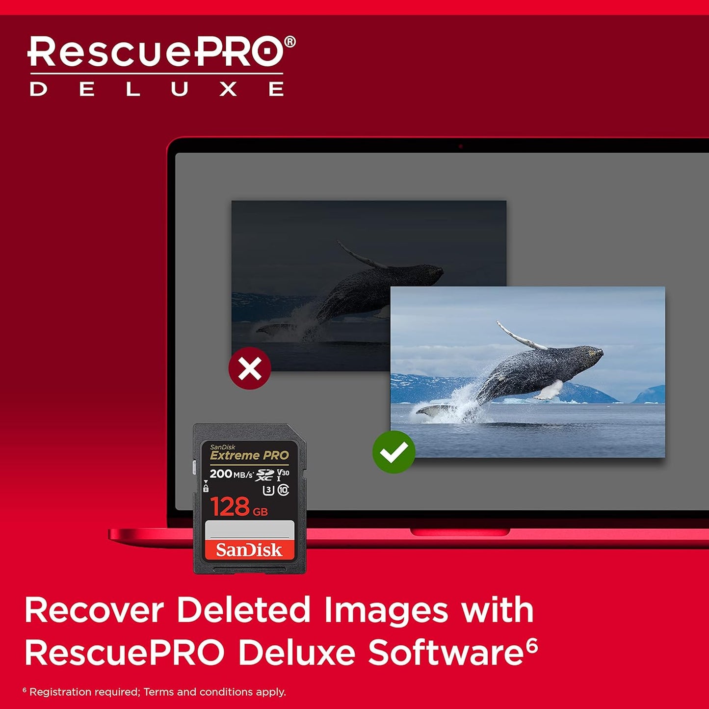 128GB Extreme PRO SDXC UHS-I Memory Card - C10, U3, V30, 4K UHD, SD Card - SDSDXXD-128G-GN4IN