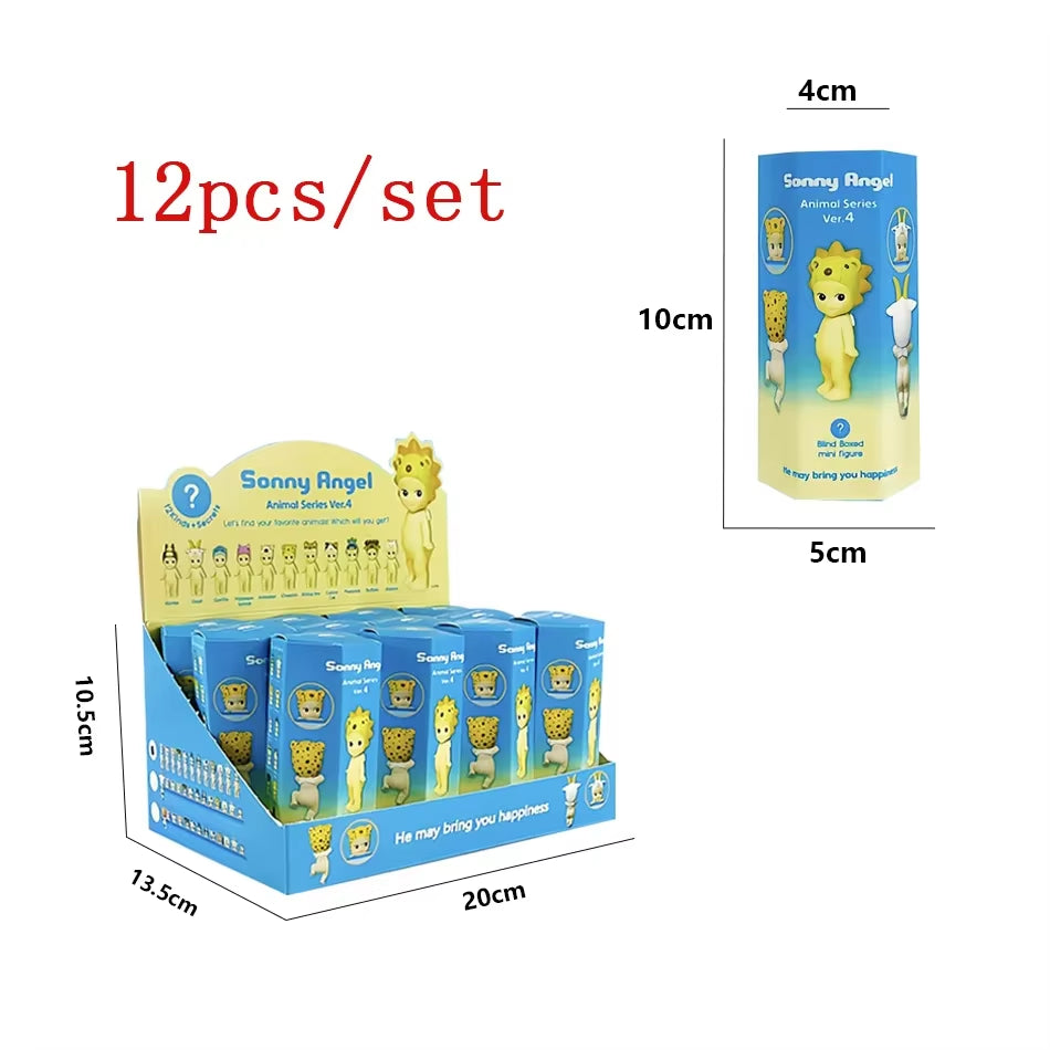 Sones and Angel Hippers Blind Box Mystery Box Series Dreaming Mini Anime Figure Ornaments Dolls Children Christmas Birthday Gift