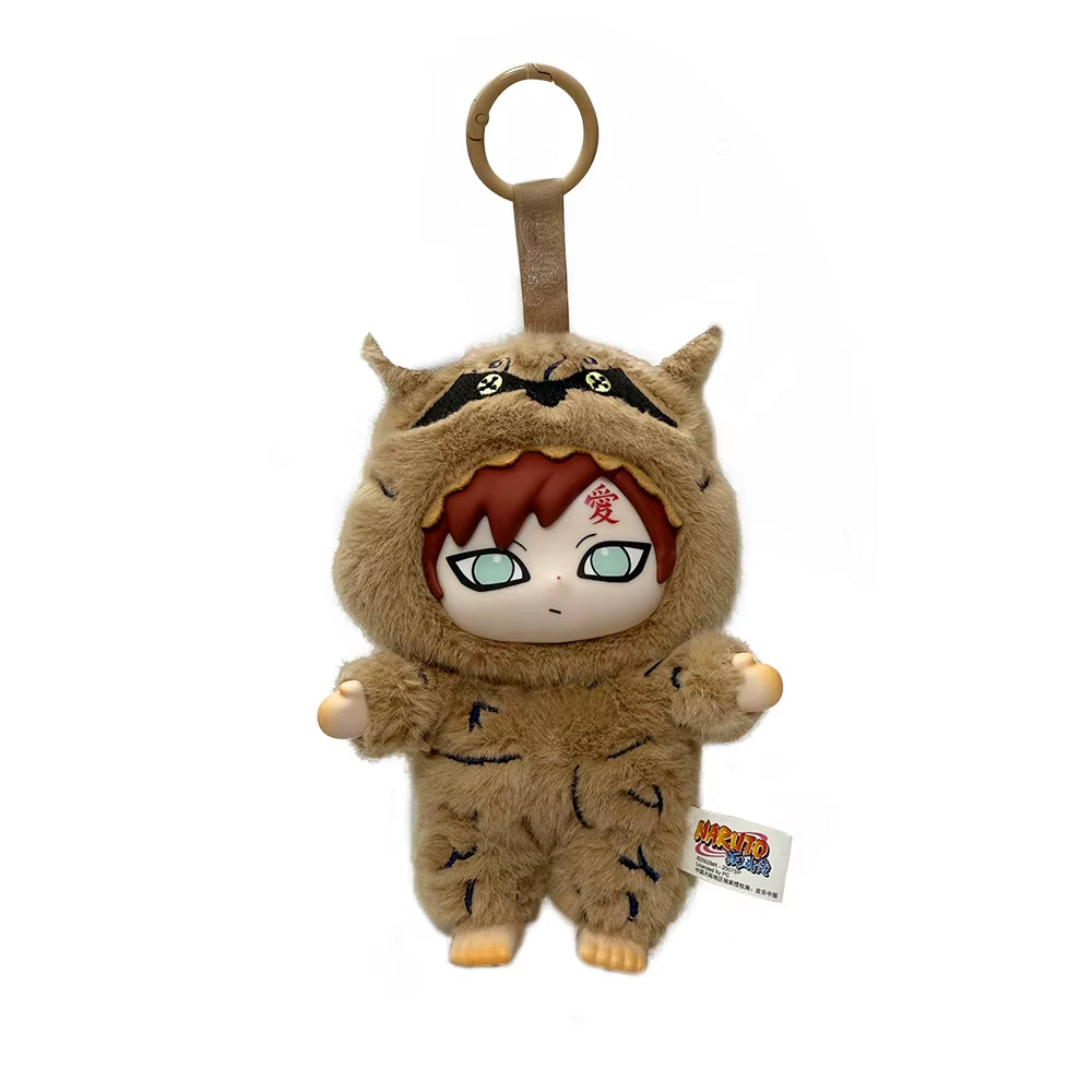Toptoy Naruto Shippuden Beast Party Series Vinyl Figure Plush-Like Texture Blind Box Chibi Kakashi Sasuke Collectible
